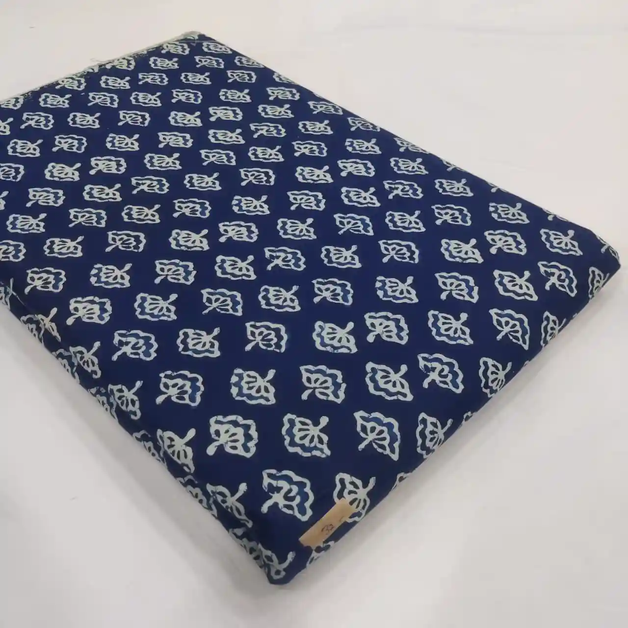 IND1-002 - Indigo Print Cotton Fabric 1-Piece Set | 100% Pure Cotton Fabric Jaipur - Inkdrip