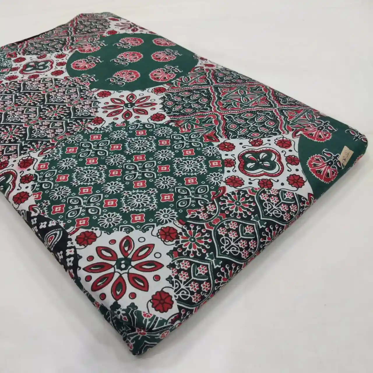 KAL1-004 - Kalamkari Print Cotton Fabric 1-Piece Set | 100% Pure Cotton Fabric Jaipur - Inkdrip