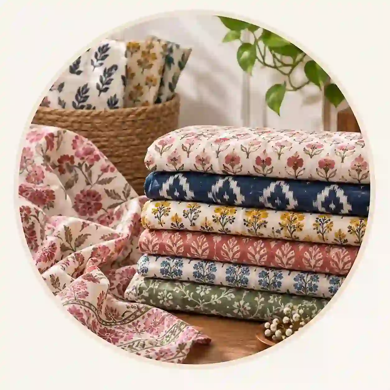 Trending Cotton Fabric Designs - Inkdrip Jaipur
