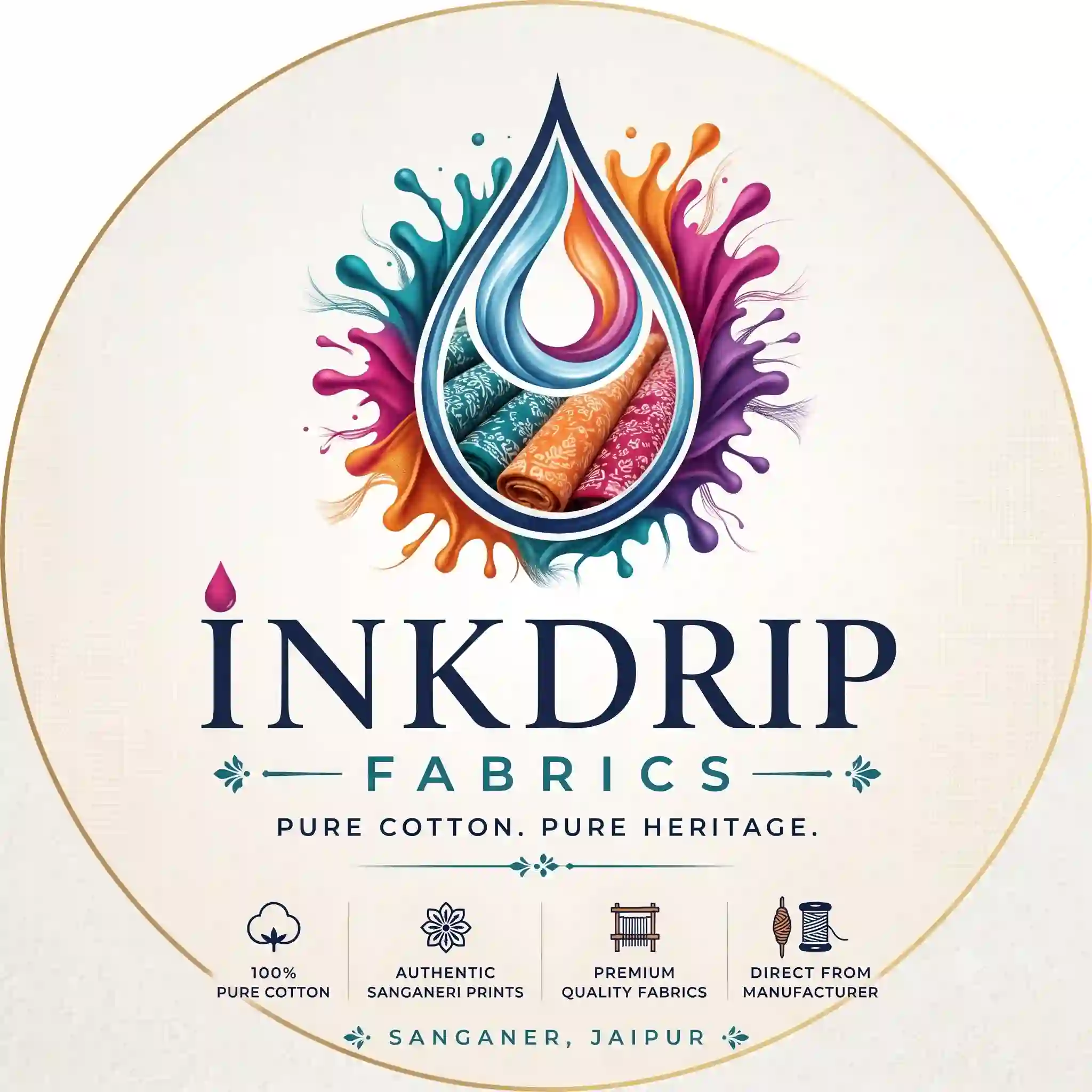 Inkdrip Fabric Logo